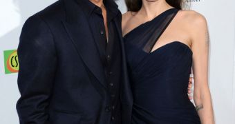 Angelina Jolie gave Brad Pitt a waterfall for his birthday and Christmas