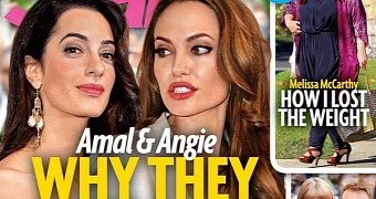 Angelina Jolie Hates Amal Clooney Because She Makes Her Feel like an “Uneducated Outsider”
