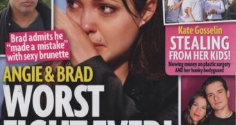 Angelina Jolie caught Brad Pitt cheating on her, is absolutely devastated, claims mag