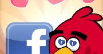 Angry Birds Landing on Facebook on Valentine's Day