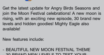 Angry Birds Seasons update