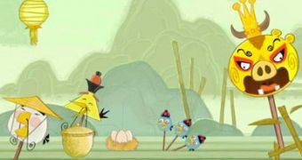 Angry Birds Seasons - Year of the Dragon (screenshot)
