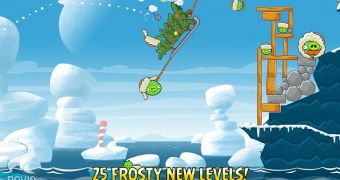Angry Birds Seasons for Android (screenshot)