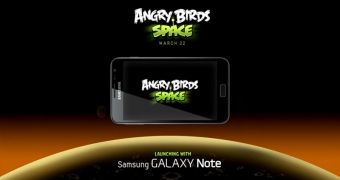Angry Birds Space to debut on Samsung Galaxy Note