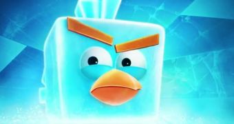 Angry Birds Space's Ice Bird