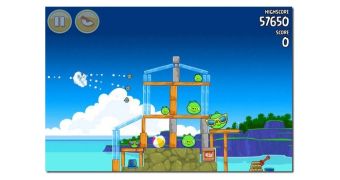 Angry Birds for BlackBerry PlayBook updated