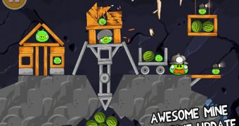 Angry Birds 'Mine and Dine' episode - screenshot