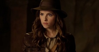 Anna Kendrick is Indianna Jones for Red Nose Day