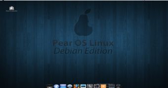 Pear OS Linux Debian Edition Alpha 1