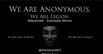 Anonymous Cambodia resumes attacks against government websites