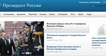 Kremlin website attacked by Anonymous