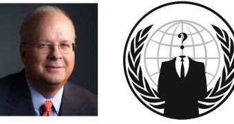 Anonymous accuses Karl Rove of trying to rig US elections