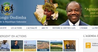 Website of the president of Gabon attacked by Anonymous