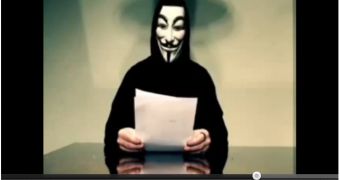 Anonymous video announcement