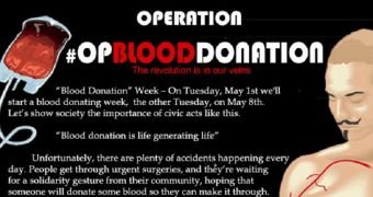Operation Blood Donation banner