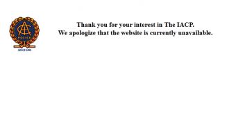 The IACP website is still unavailable