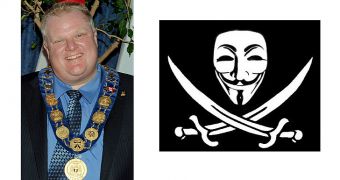 Toronto mayor once again targeted by Anonymous