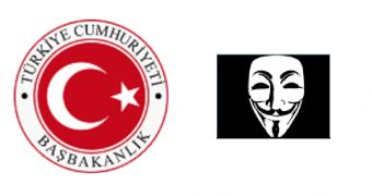 Anonymous hackers try to steal sensitive emails from Turkey's Prime Minister