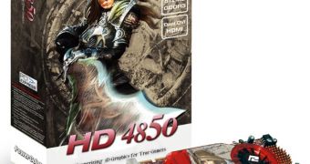 PowerColor's current HD 4850 graphics card