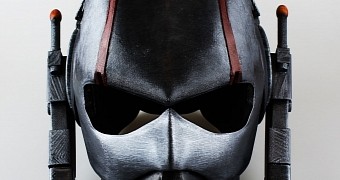 The Ant-Man helmet