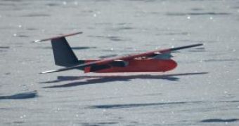UAV landing in Antarctica