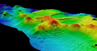 BAS experts find 12 volcanic mountains underneath Antarctic waters