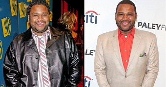 Anthony Anderson before and after deciding to overhaul his diet and lead a healthier life
