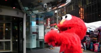Dan Sandler has been dubbed "Evil Elmo"