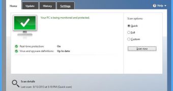 Windows Defender is installed by default on all Windows 8 machines