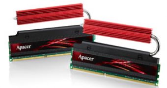 Apacer ARES 8GB DDR3 memory kit with 2133MHz speed