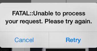 App Store "fatal" error