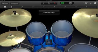 GarageBand for iPad screenshot