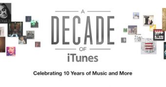 "A Decade of iTunes" promo