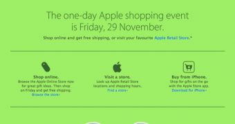 Apple Announces Black Friday Shopping Event