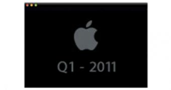 Apple Q1 - 2011 conference call banner
