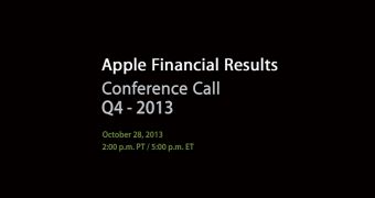 Apple Conference Call banner