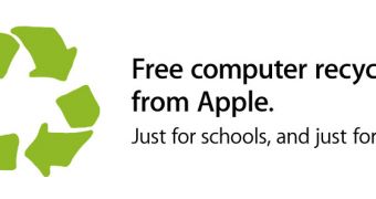 Apple recycling banner