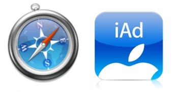 Safari application icon, iAd icon