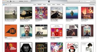 iTunes Store interface