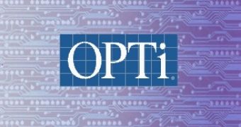 OPTi company logo