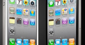 White iPhone 4 / Black iPhone 4 promotional image