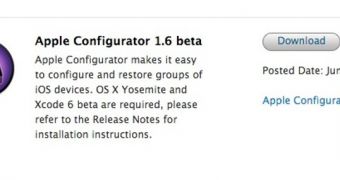 Apple Configurator 1.6 available for download