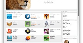 Mac App Store interface