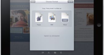 iWork for iPad leveraging MobileMe iDisk
