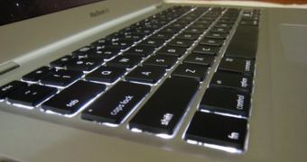 Keyboard illumination on MacBook Air