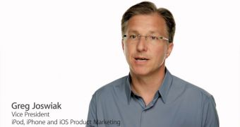 Greg Joswiak, Vice President of iPod, iPhone and iOS product marketing