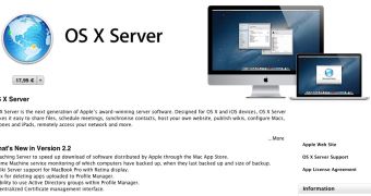 OS X Server on the Mac App Store
