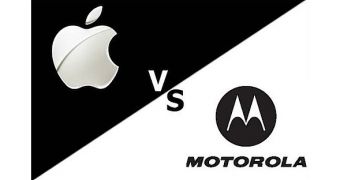 Apple VS Motorola banner