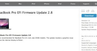 MacBook Pro EFI Firmware update