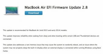 MacBook Air EFI Firmware Update 2.8